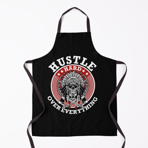 Item preview, Hustle hard over everything skull designed and sold by mermaidselina.