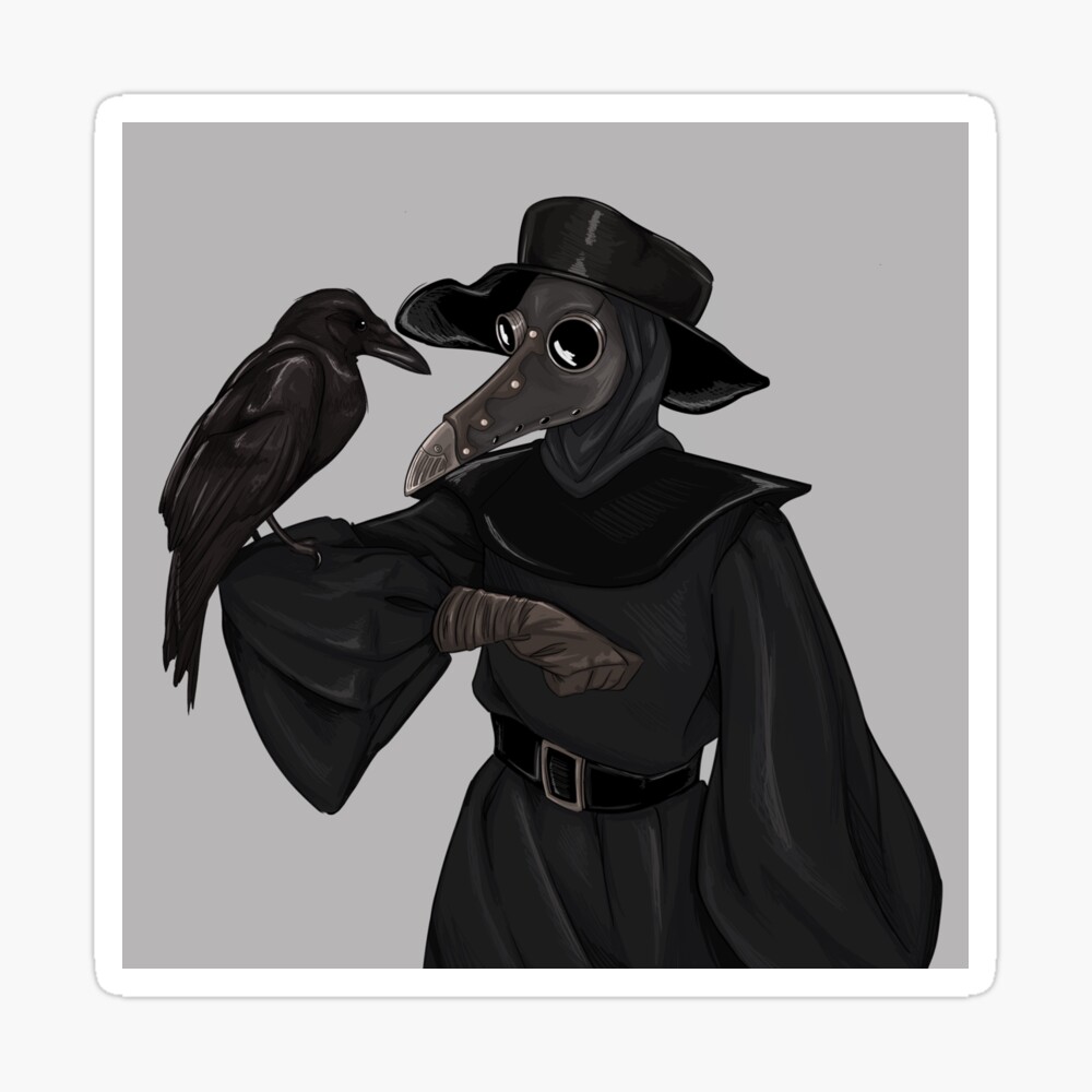 raven plague mask