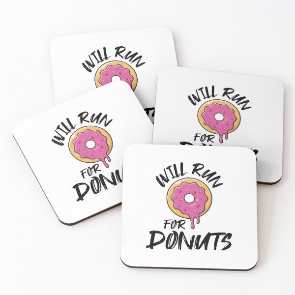 Item preview, Will Run for Donuts  designed and sold by King Of Skies.