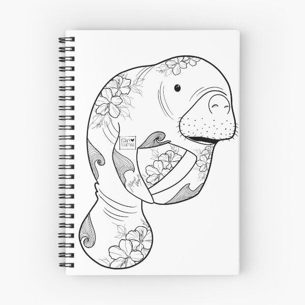 Item preview, Modern manatee designed and sold by fanilustra.