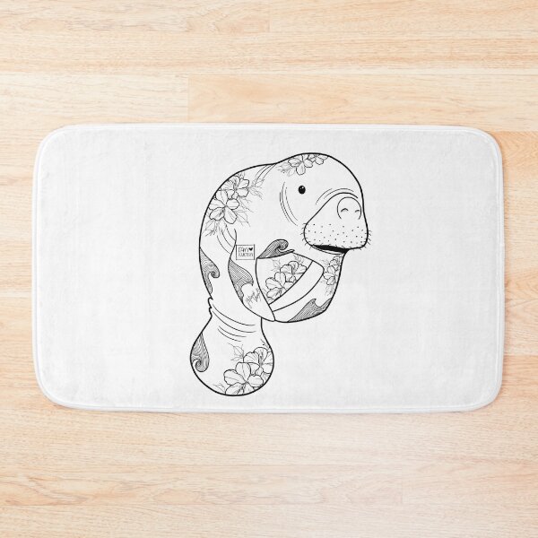 Item preview, Modern manatee designed and sold by fanilustra.