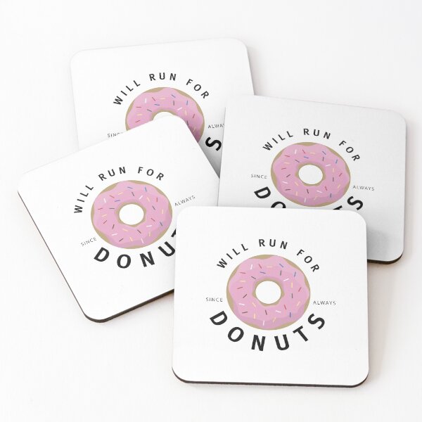 Item preview, Will Run for Donuts  designed and sold by King Of Skies.