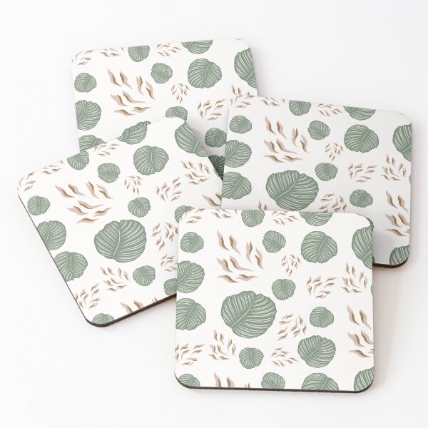 Item preview, Calathea Orbifolia Pattern designed and sold by vibrantyy.