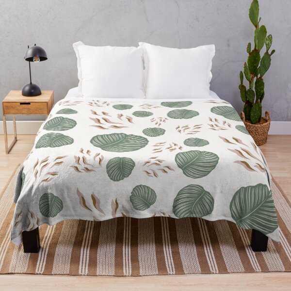 Item preview, Calathea Orbifolia Pattern designed and sold by vibrantyy.