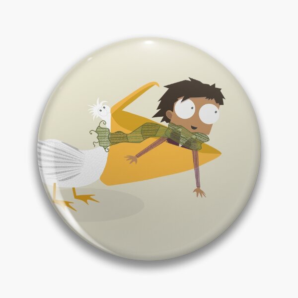 Item preview, Papercraft style artwork of a little boy with a big bird  designed and sold by chattleyworks.