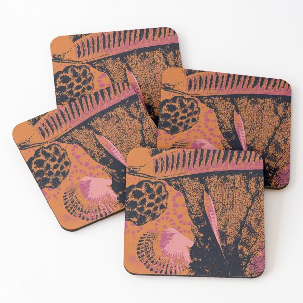 Item preview, Patterns From Nature in Pink and Brown designed and sold by RoseMary Goldenfield.
