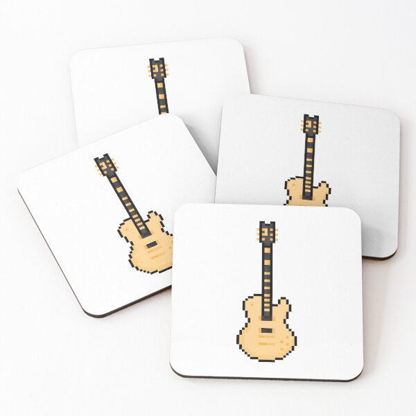 Item preview, Ace Motor Les Pixel Style Guitar (Upright) designed and sold by gkillerb.