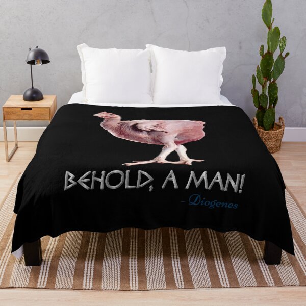 Item preview, Behold, a man! (on black) designed and sold by DotorEaon.