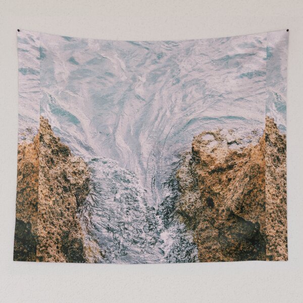 Item preview, Portuguese Blue Ocean Waves designed and sold by NelBo.