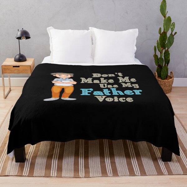 Item preview, Don't Make Me Use My Father Voice, Cute Funny Gift Idea For Dad designed and sold by awesomedraw.