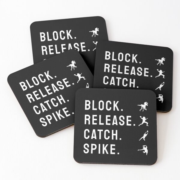 Item preview, American Football "Block Release Catch Spike" designed and sold by DesignArena.