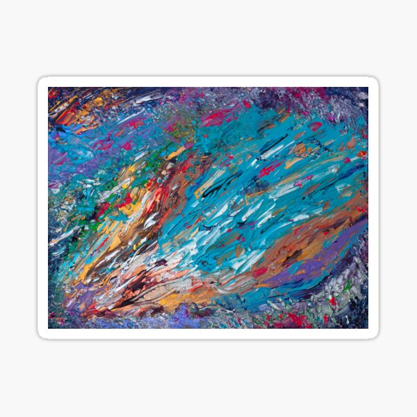 Item preview, Fire and Ice in acrylic palette knife designed and sold by SimoneBelsey.