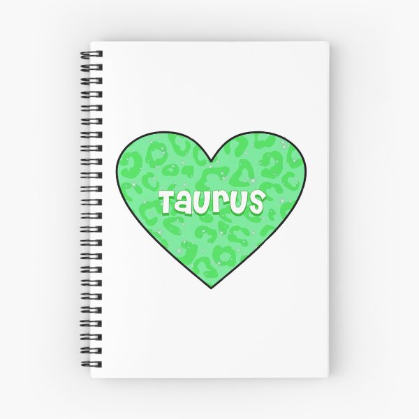 Item preview, Taurus green cheetah print heart designed and sold by samar-n.