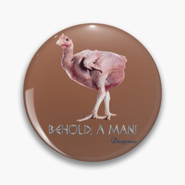Item preview, Behold, a man! (on brown) designed and sold by DotorEaon.