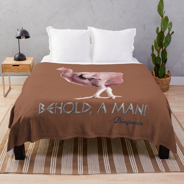 Item preview, Behold, a man! (on brown) designed and sold by DotorEaon.