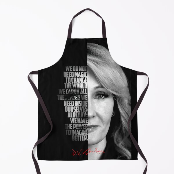Item preview, Black and white J.K. Rowling quote poster designed and sold by Enea Kelo.