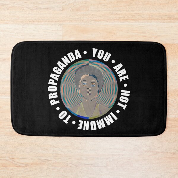 Item preview, You Are Not Immune To Propaganda – Mass Media Spiral Optical Illusion designed and sold by The Green Corner.