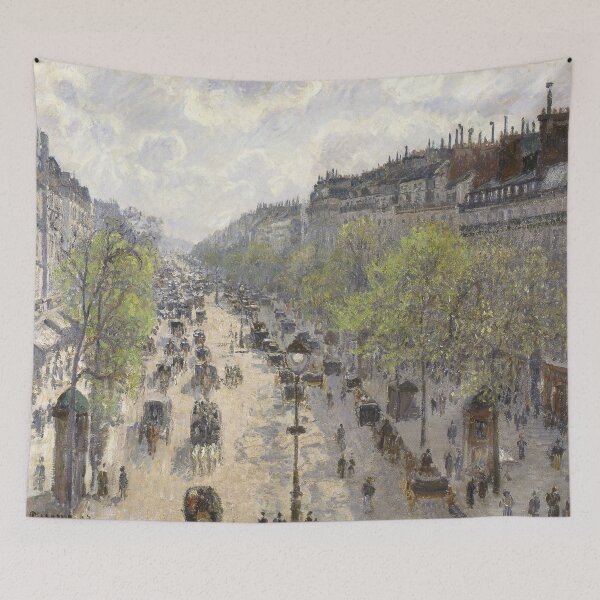 Item preview, Camille Pissarro - Boulevard Montmartre Spring designed and sold by The Great  Art.