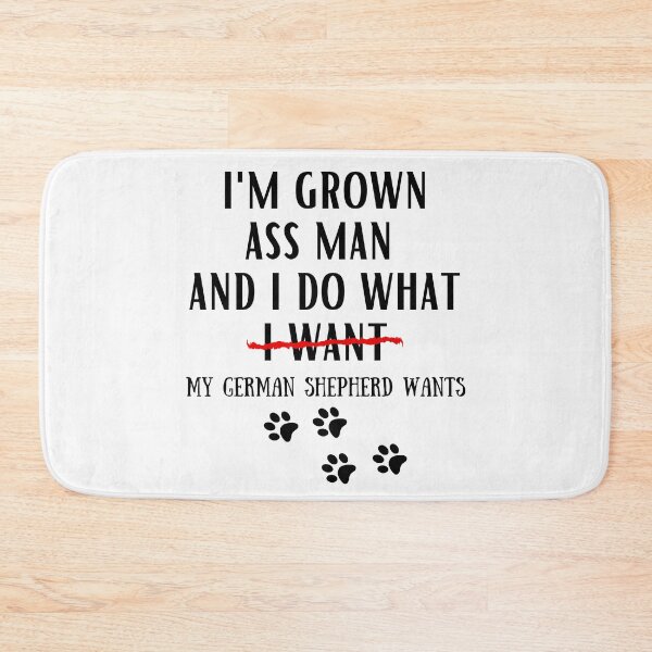 Item preview, german shepherd funny quote cartoon german shepherd designed and sold by OneTimeEngineer.