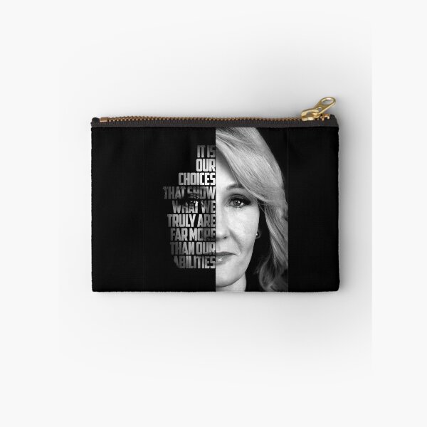 Item preview, Black and white J.K. Rowling quote poster designed and sold by Enea Kelo.