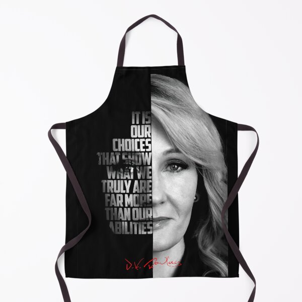 Item preview, Black and white J.K. Rowling quote poster designed and sold by Enea Kelo.