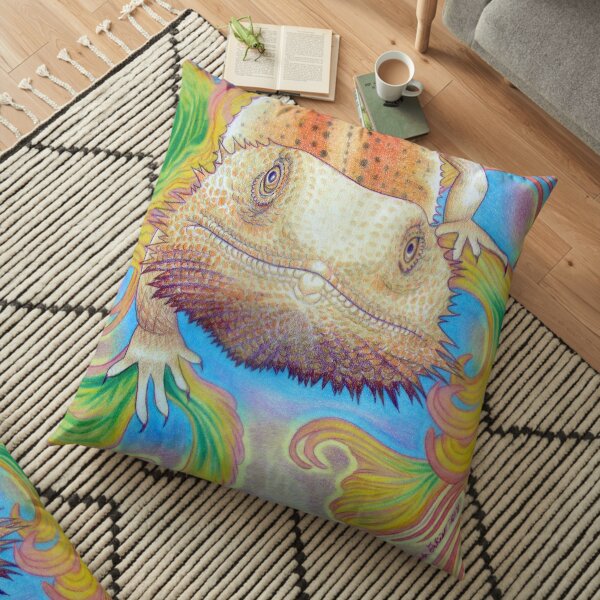 Celestial Dragon Floor Pillow