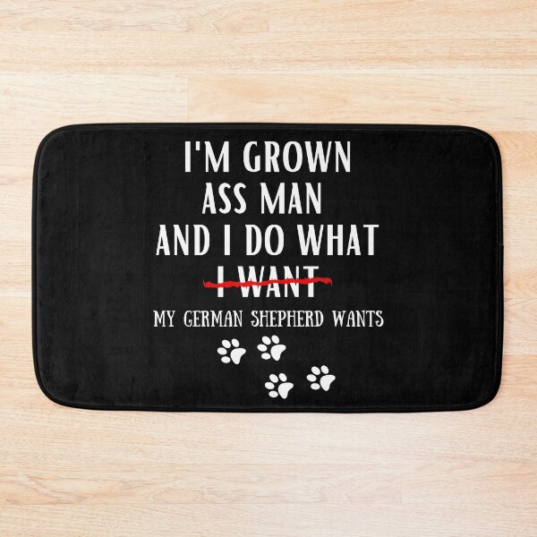 Item preview, german shepherd funny quote cartoon german shepherd designed and sold by OneTimeEngineer.