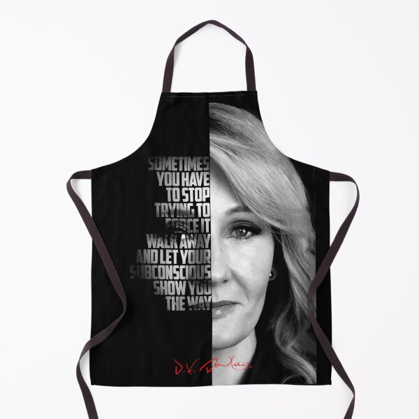 Item preview, Black and white J.K. Rowling quote poster designed and sold by Enea Kelo.