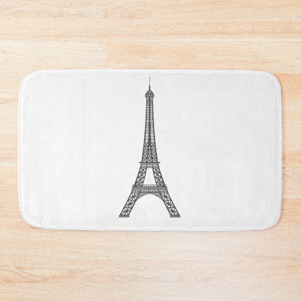 Item preview, Eiffel Tower black on white  designed and sold by dessine-moi.