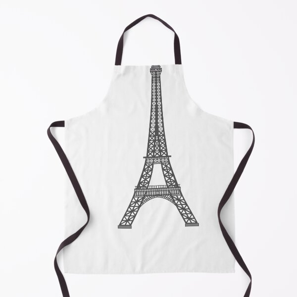 Item preview, Eiffel Tower black on white designed and sold by dessine-moi.