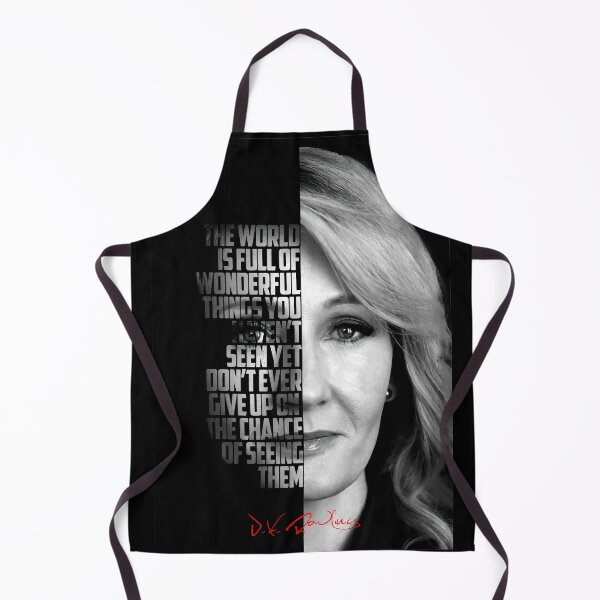 Item preview, Black and white J.K. Rowling quote poster designed and sold by Enea Kelo.