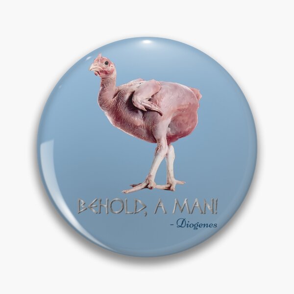 Item preview, Behold, a man! (on light blue) designed and sold by DotorEaon.