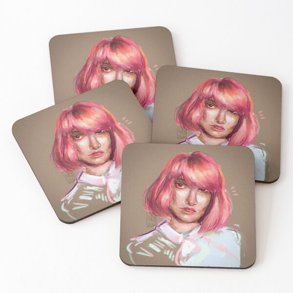 Item preview, pink hair designed and sold by trashcangoddess.