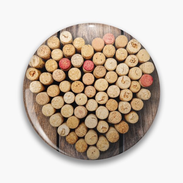 Item preview, Wine corks heart designed and sold by wineandwords.