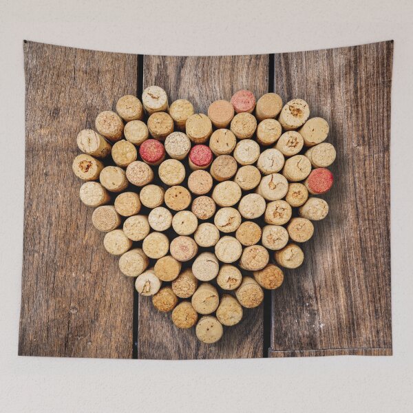 Item preview, Wine corks heart designed and sold by wineandwords.