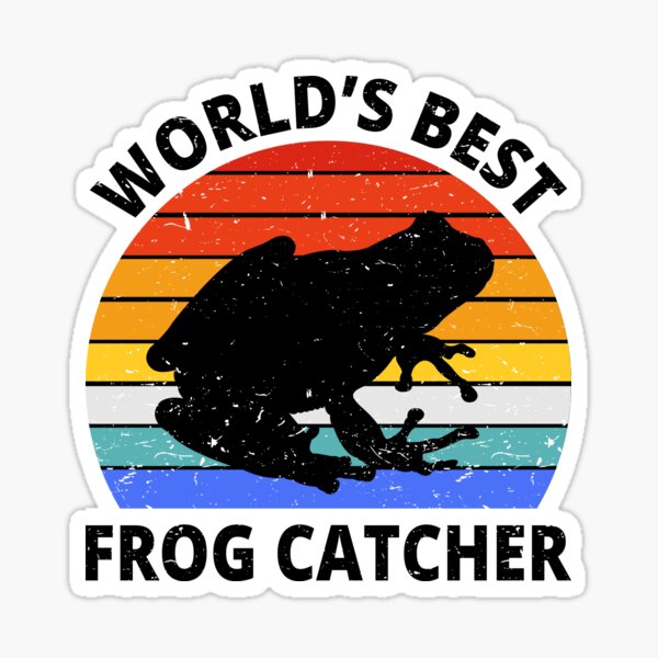 The Frog Whisperer Funny Frog Lover Gift Frog' Sticker