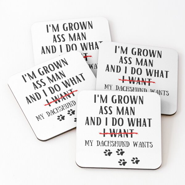 Item preview, dachshund funny quote cartoon dachshund designed and sold by OneTimeEngineer.