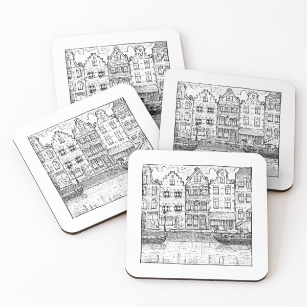 Item preview, Houses and Canals of Amsterdam designed and sold by peterned.