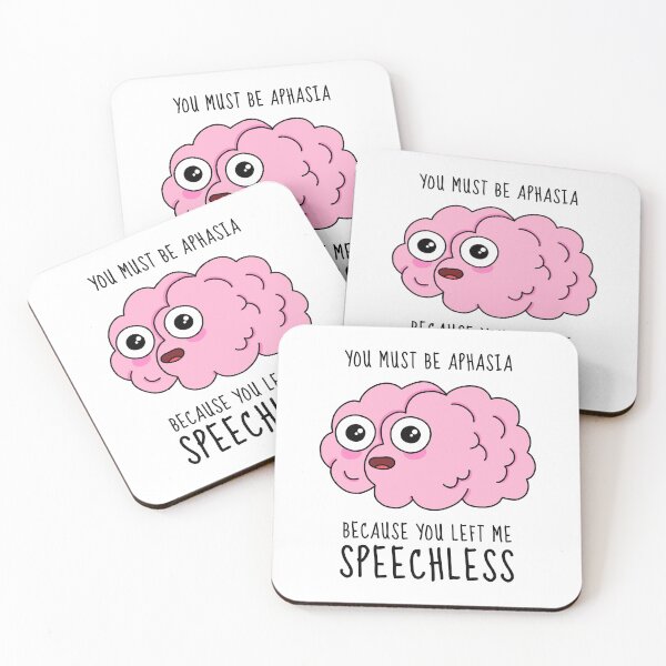 Item preview, Neuroscience aphasia valentines funny gift designed and sold by Akavku.