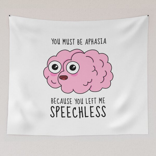 Item preview, Neuroscience aphasia valentines funny gift designed and sold by Akavku.