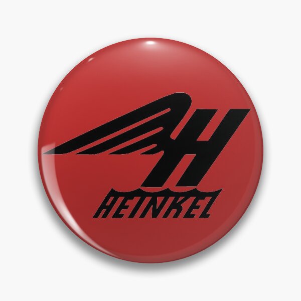 Item preview, Heinkel Flugzeugwerke Logo (Black) designed and sold by warbirdwear.