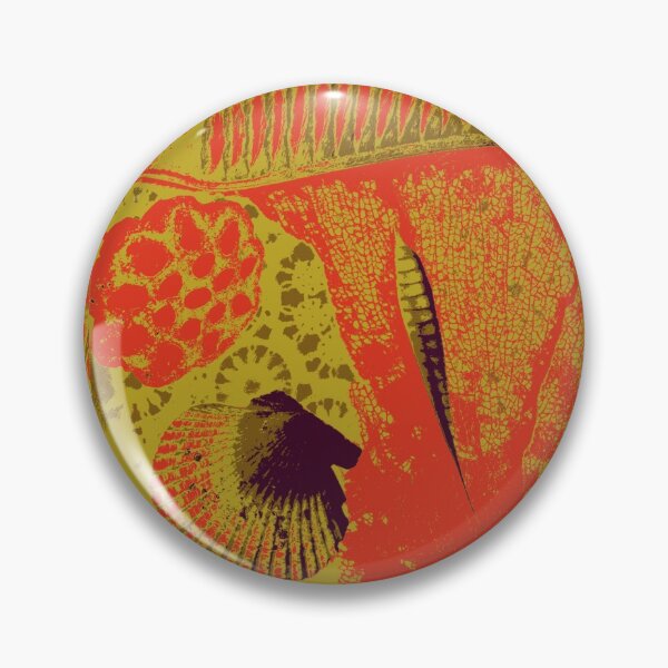Item preview, Patterns From Nature in Red and Yellow  designed and sold by RoseMary Goldenfield.