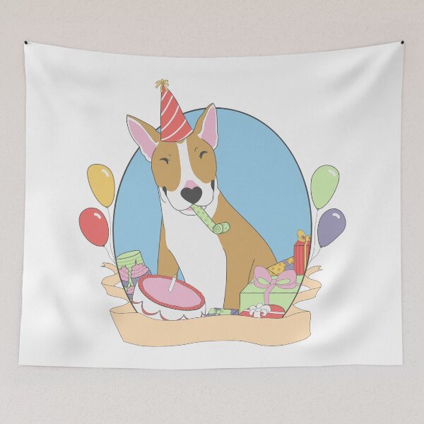 Item preview, Birthday Bull - Fawn & White designed and sold by Qtea.