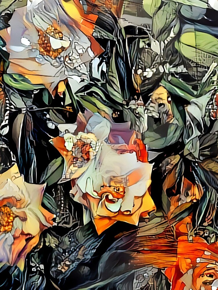 Thumbnail 4 of 4, iPhone Case, Psychedelic Autumn Roses designed and sold by BrendanARing.