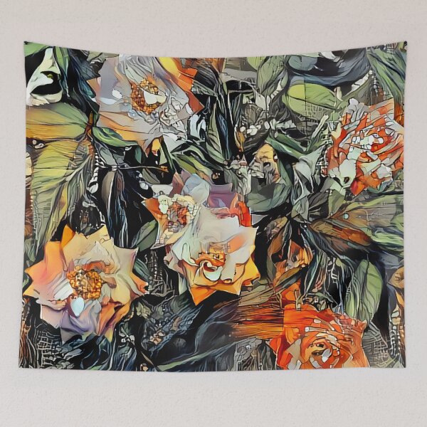 Item preview, Psychedelic Autumn Roses designed and sold by Brendan Arthur Ring.