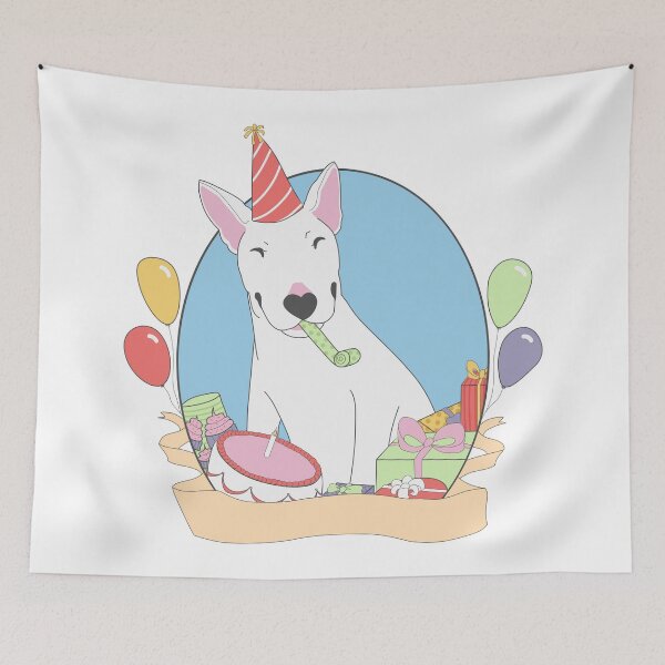 Item preview, Birthday Bull - White designed and sold by Qtea.