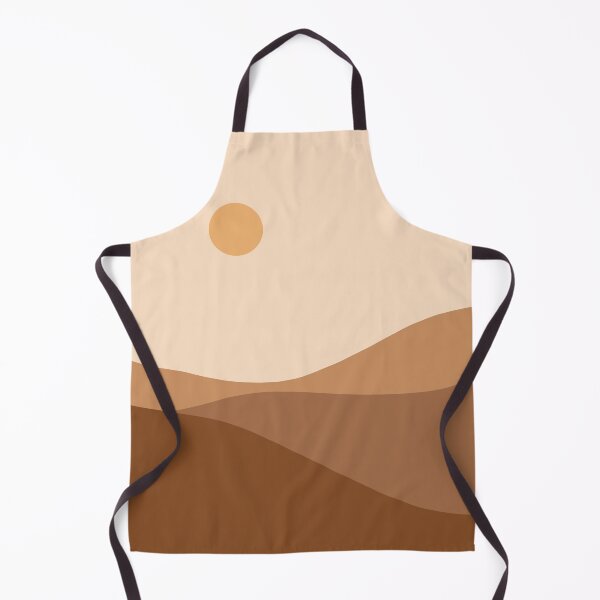 Item preview, Minimalist Landscape Bohemian warm neutral tones designed and sold by trajeado14.