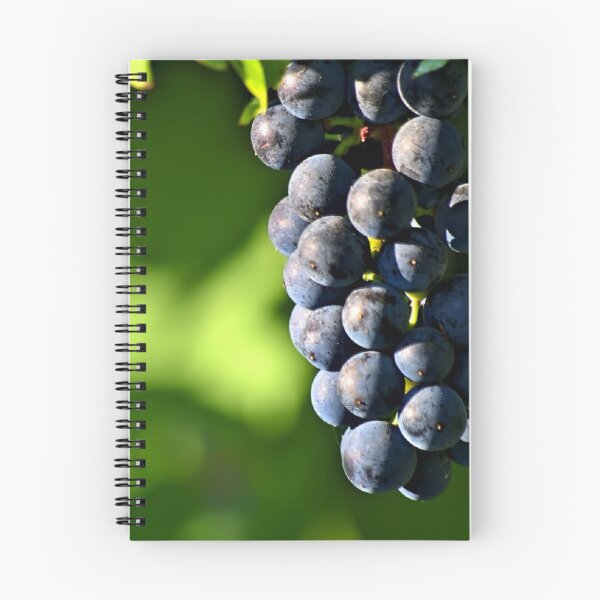 Item preview, Black wine grapes designed and sold by wineandwords.