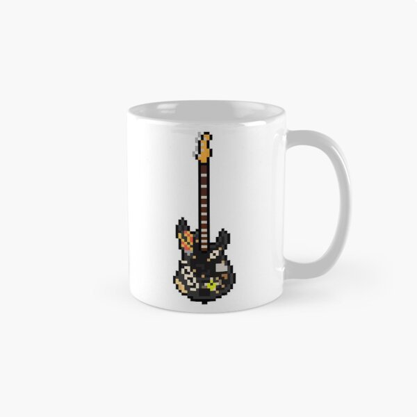 Item preview, Addiction Black Precision Pixel Style Bass Guitar (Upright) designed and sold by gkillerb.