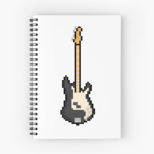 Item preview, Baron Von Garden Black Pixel Style Bass Guitar (Upright) designed and sold by gkillerb.